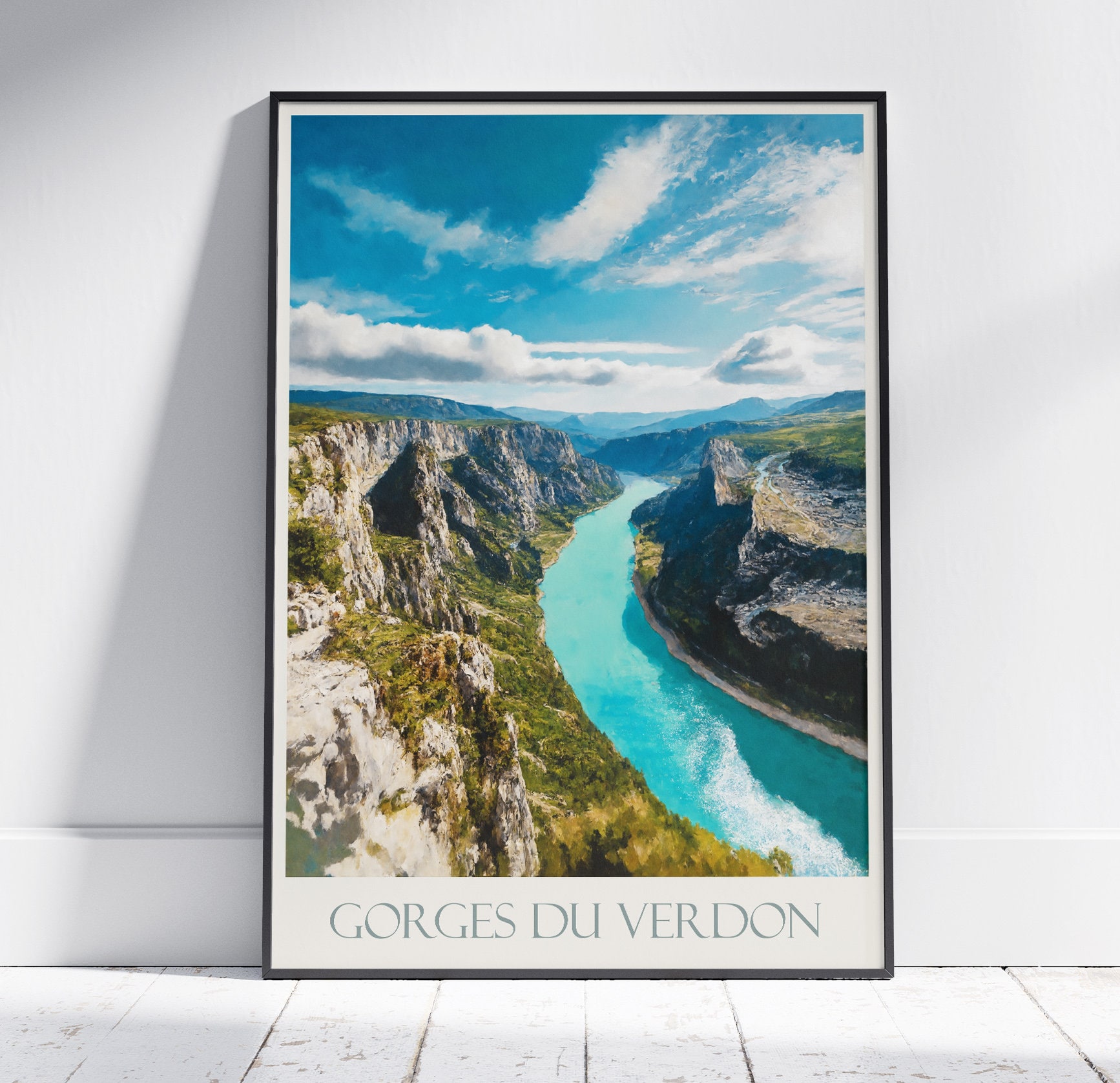 Gorges Du Verdon Art Etsy