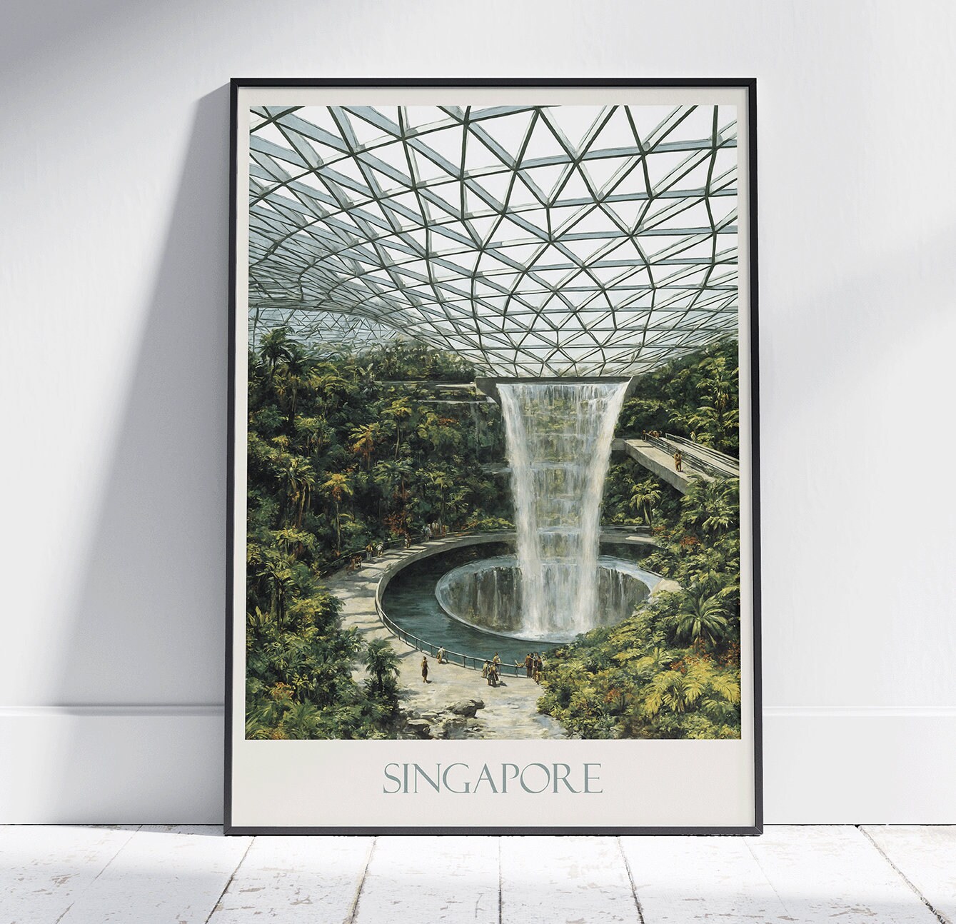 Singapore Airport - Etsy | Poster