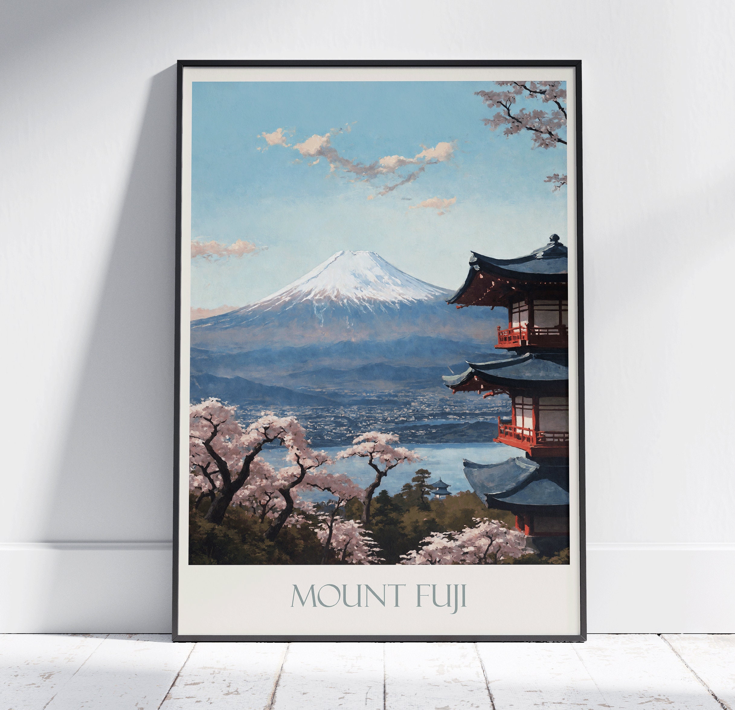 Mount Fuji Poster - Etsy