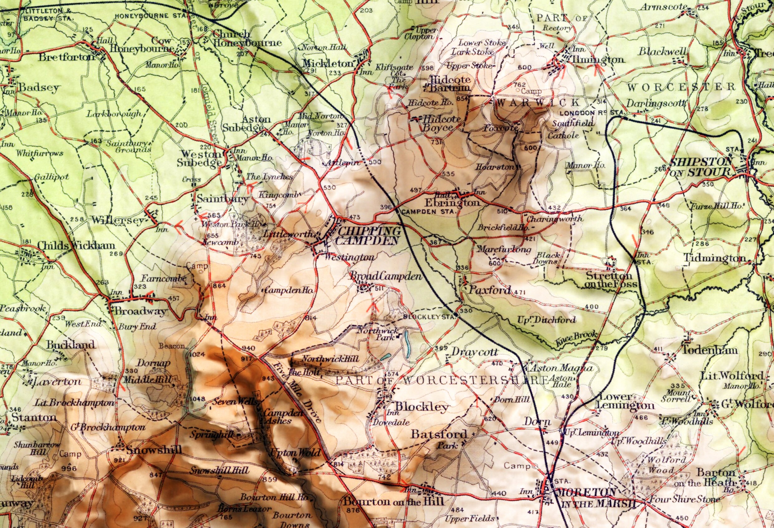 英国コッツウォルズAZ地域地図 詳細地図 希少 英国コッツウォルズAZ地域地図 詳細地図 希少 - メルカリ