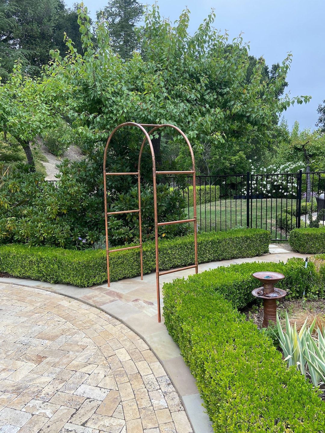 Classic Copper Garden Trellises And/or Wedding Arch Etsy