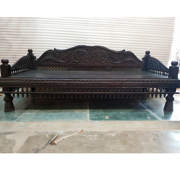 Indian Carved Sofa Set - Etsy