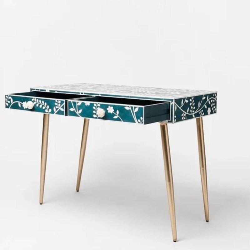 Nya Inlay Console - Steel Blue main image 1