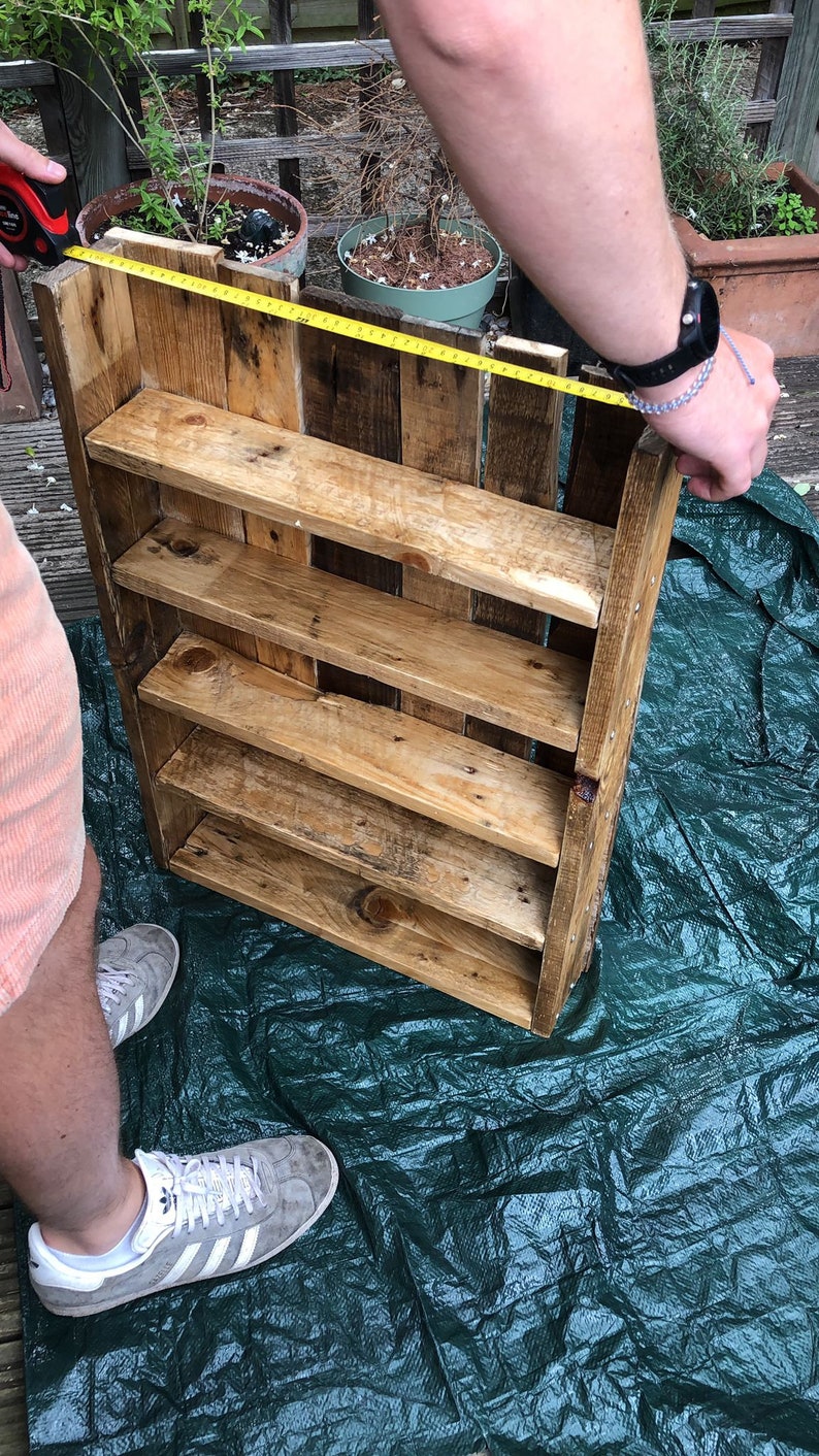 Repurposed Pallet Spice Rack - Etsy