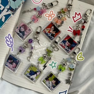 Blaues Schloss Schlüsselanhänger Band 3, blaues Schloss Anime, blaues Schloss, Taschenanhänger blaues Schloss, blaues Schloss y2k Taschenanhänger || &lt;3