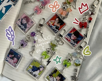 Blue lock keychains v3, blue lock anime, blue lock, blue lock bag charm, blue lock character keychain, blue lock y2k keychain, blue lock y2k