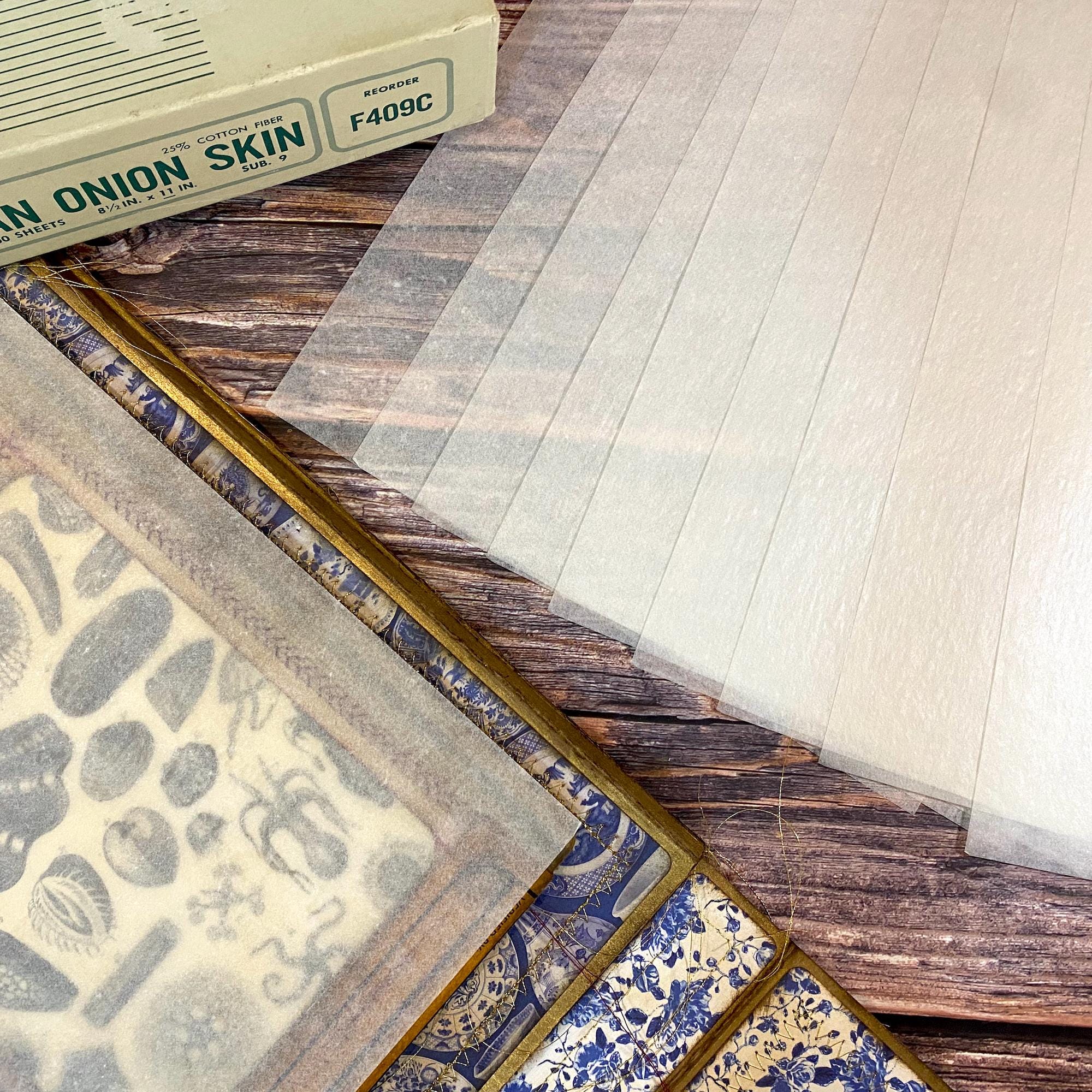 vintage papier pelure d'oignon coque lettre papier machine à écrire | 10 | Papier vintage, papier pour journaux indésirables, fournitures pour journaux indésirables, éphémères