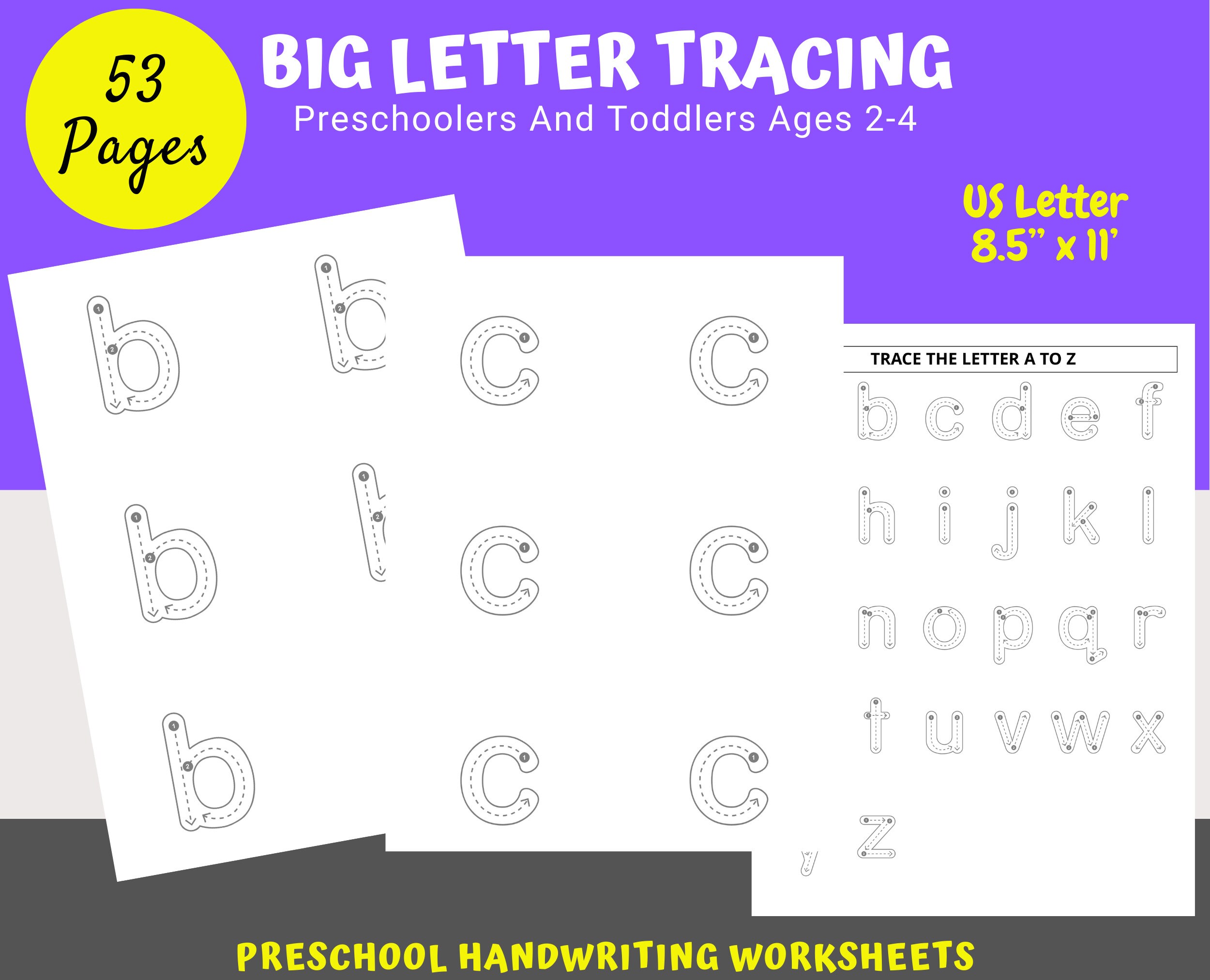 The Big Book of Letter Tracing Practice for Toddlers: From Fingers to  Crayons - My First Handwriting Workbook: Essential Preschool Skills for  Ages 2-4