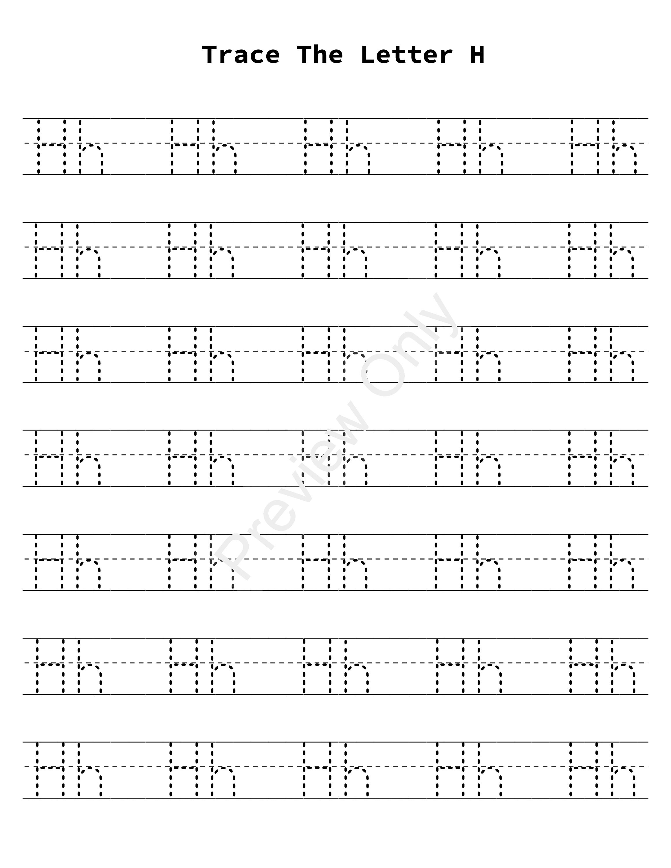 26 Printable Trace the Alphabet Worksheets. ABC Handwriting - Etsy ...