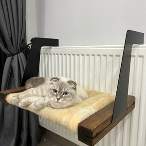 Baan Onvervangbaar verzameling Cat radiator bed - Etsy België