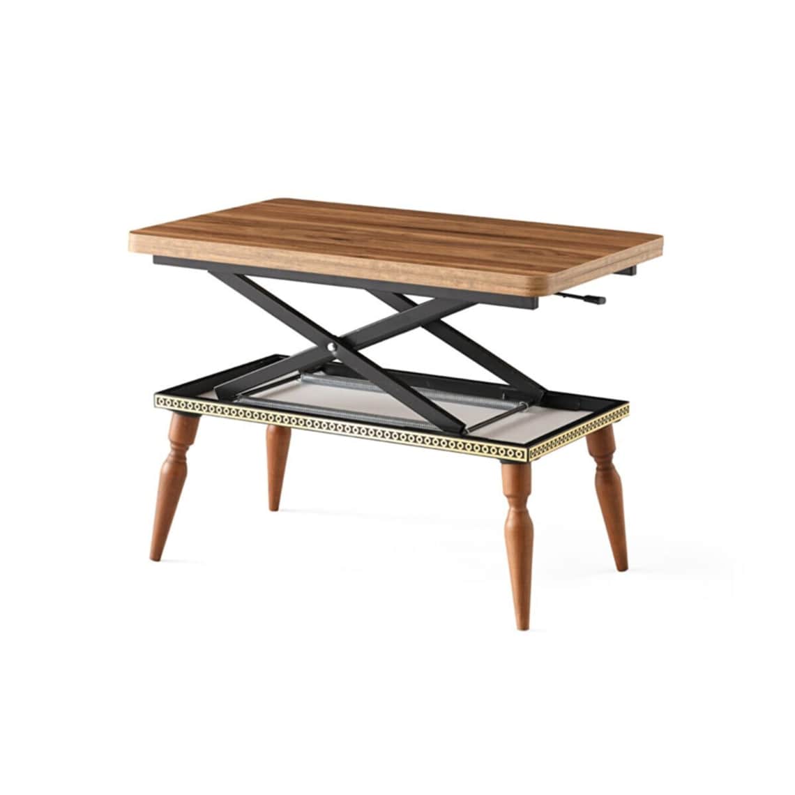 Multipurpose Dining Table for 6 People Coffee Table Center Etsy