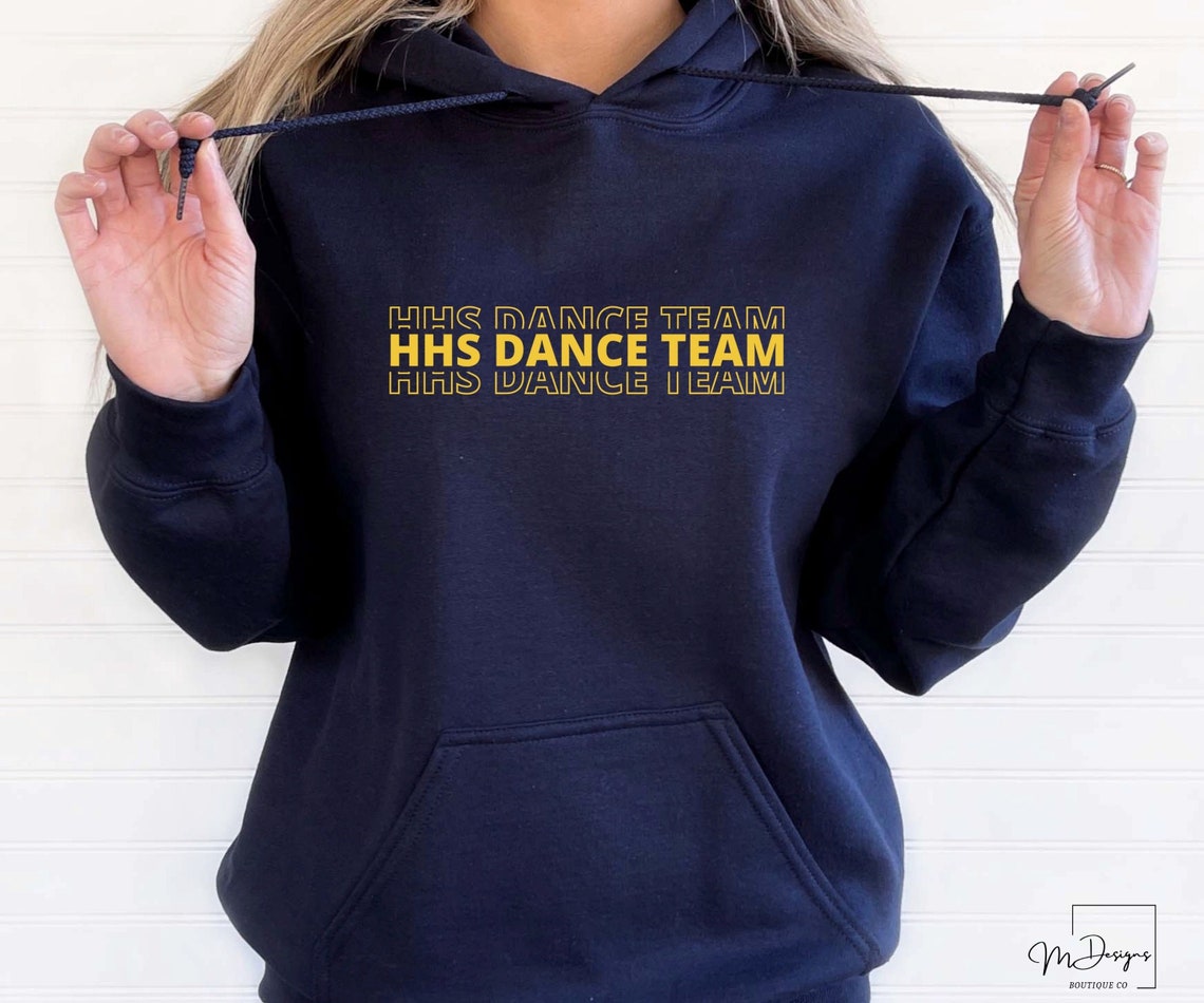 Dance Team Sweatshirt, Drill Team Shirt, Dance Team Gift, Dance Coach Gift, High School Dance