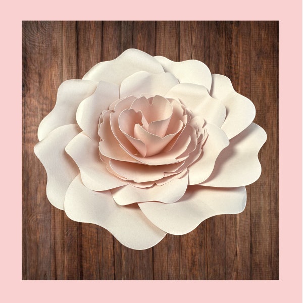 Rose Giant Paper Flower