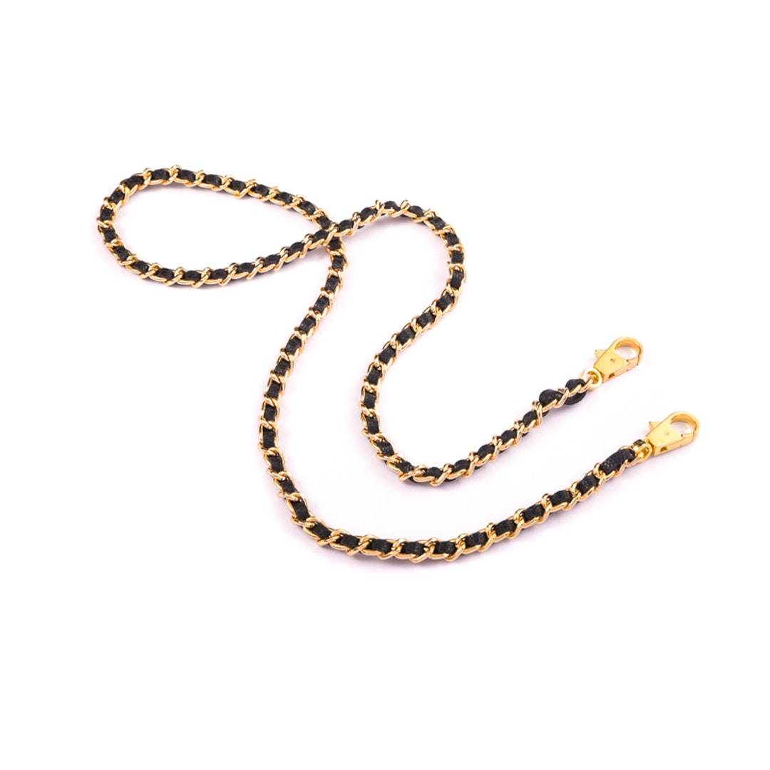 Handmade Genuine Caviar Leather Shoulder Crossbody Chain Strap Etsy UK