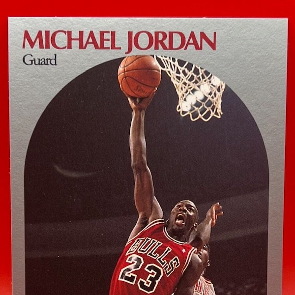 michael jordan nba hoops card 5