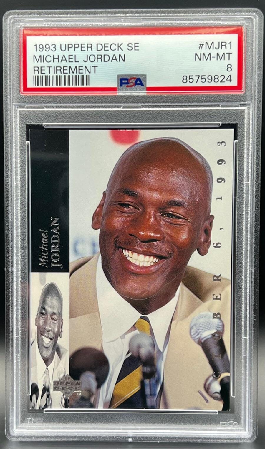 レア90S UPPERDECK JORDAN RETIREMENT CARD レア90S UPPERDECK JORDAN RETIREMENT CARD 【公式通販】