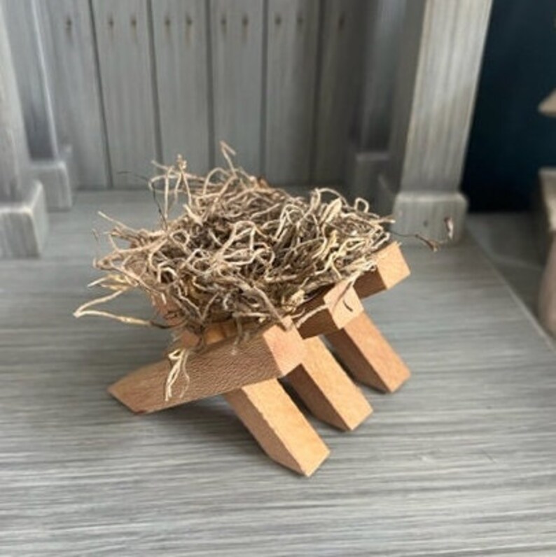 Willow Tree Nativity Manger Cradle Etsy