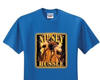 Nipsey Hussle TMC hiphop ラップT 黒　ロンT 2XL Nipsey hussle tee - Gem