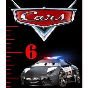Tabla de crecimiento de automóviles de tamaño real de 6 pies