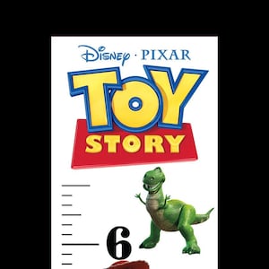 Toy Story 6FT Life Size Growth Chart