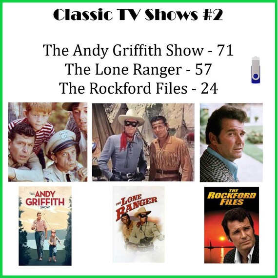 Classic TV Shows 2 Over 150 Shows on USB Drive. - Etsy