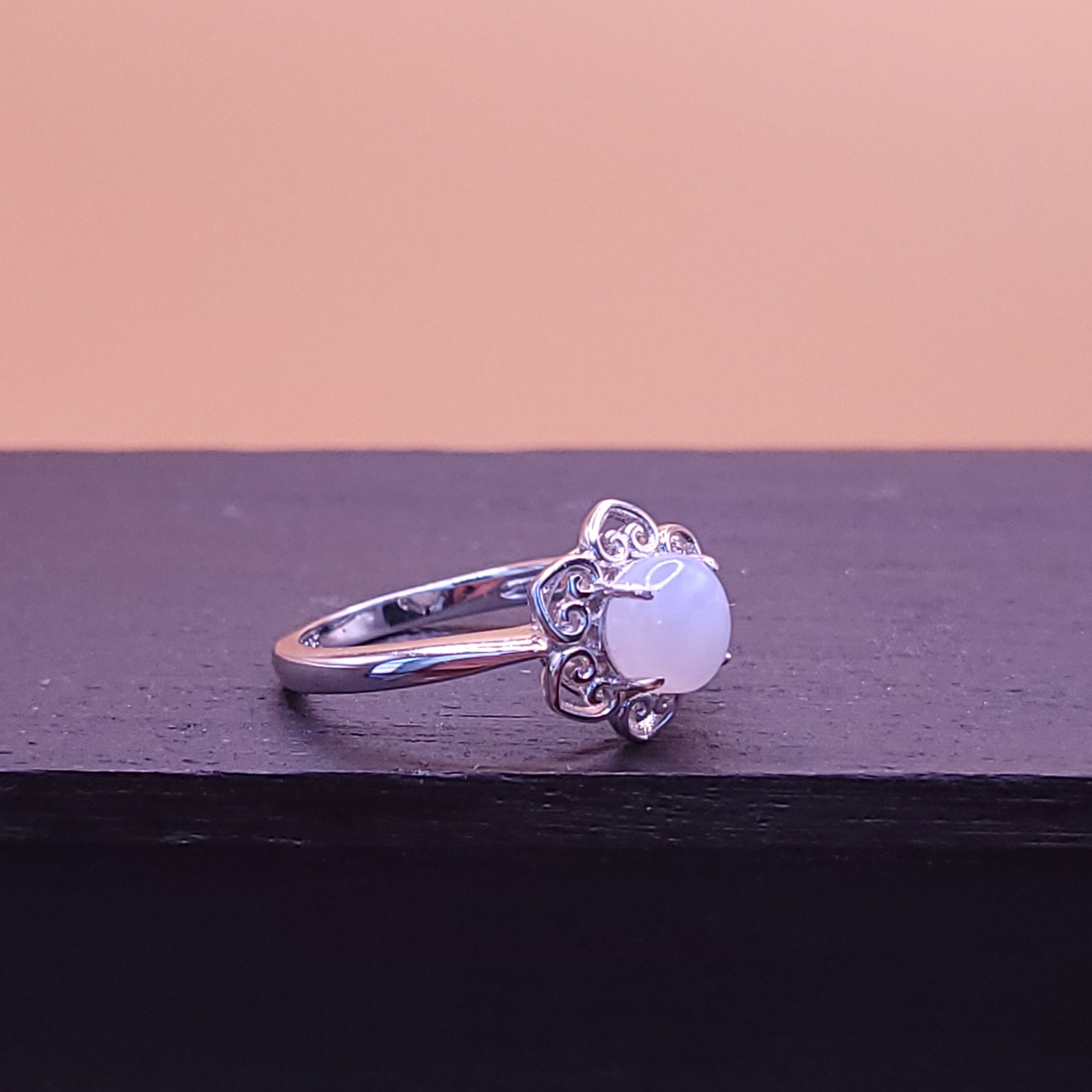 Ellensburg Blue Ring Size 6 Sterling Silver Ring 925 Etsy