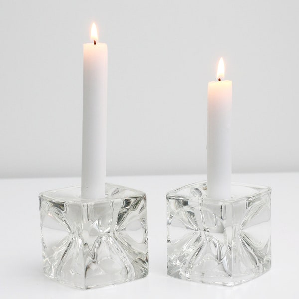 Bohemia Crystal Candle Holder Etsy