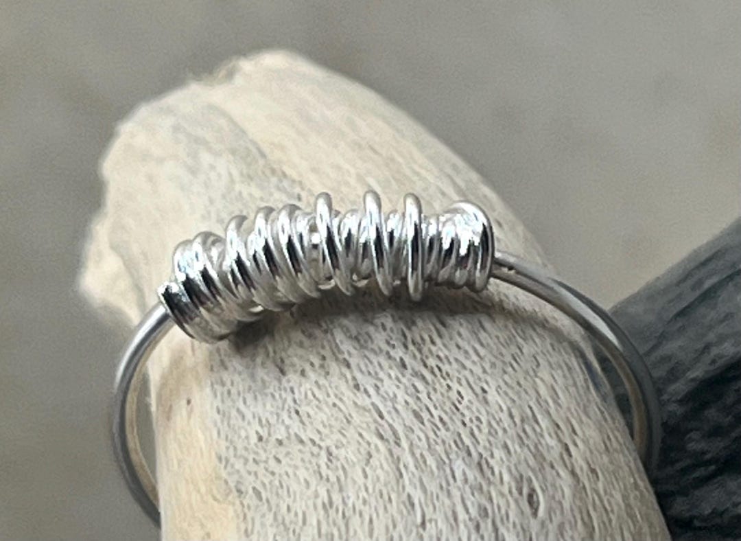Handmade Sterling Silver Twisted Wire Ring - Etsy