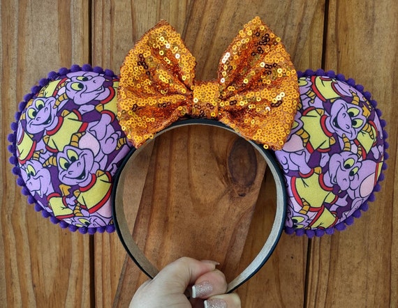 Figment Disney world Epcot Mickey mouse Minnie mouse ears