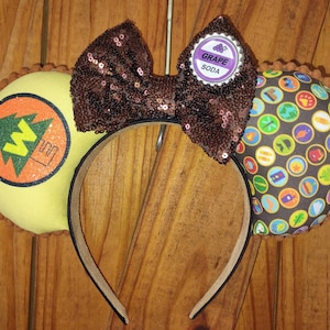 UP Russell Mickey mouse Minnie mouse ears