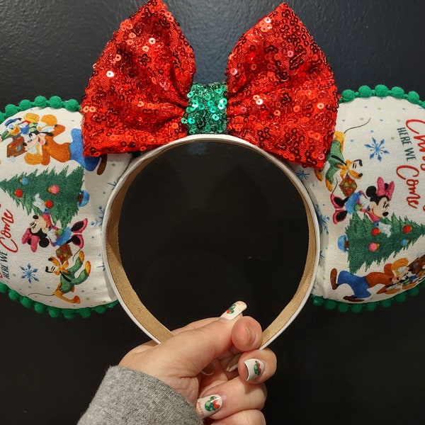 Mickey and Friends Christmas tree Minnie mouse Mickey mouse ears