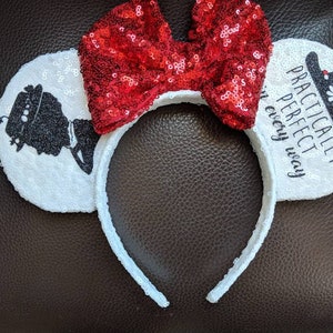Marry Poppins Mickey mouse Minnie mouse ears