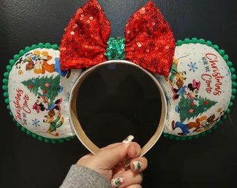 Mickey and Friends Christmas tree Minnie mouse Mickey mouse ears