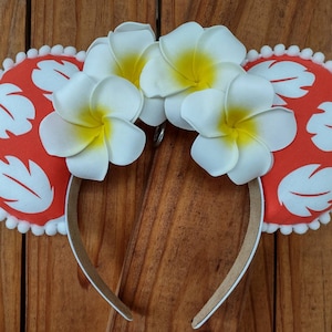 Lilo and stitch Lilo Hawaiian Mickey mouse Minnie mouse ears