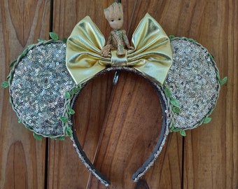 Groot Mickey mouse Minnie mouse ears