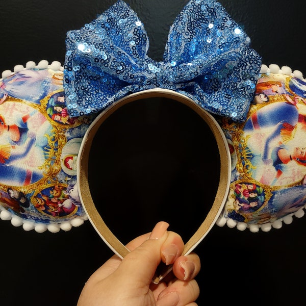 Cinderella princess Mickey mouse Minnie mouse ears