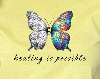 Butterfly Semicolon Short-Sleeve Unisex T-Shirt