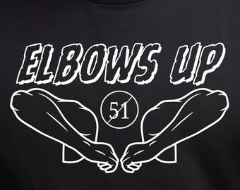 Elbows Up, Classic Unisex Crewneck T-shirt