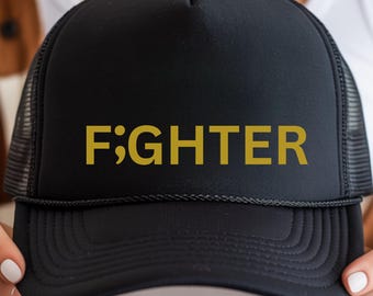 Trucker Hat - Gold - Mental Health Awareness