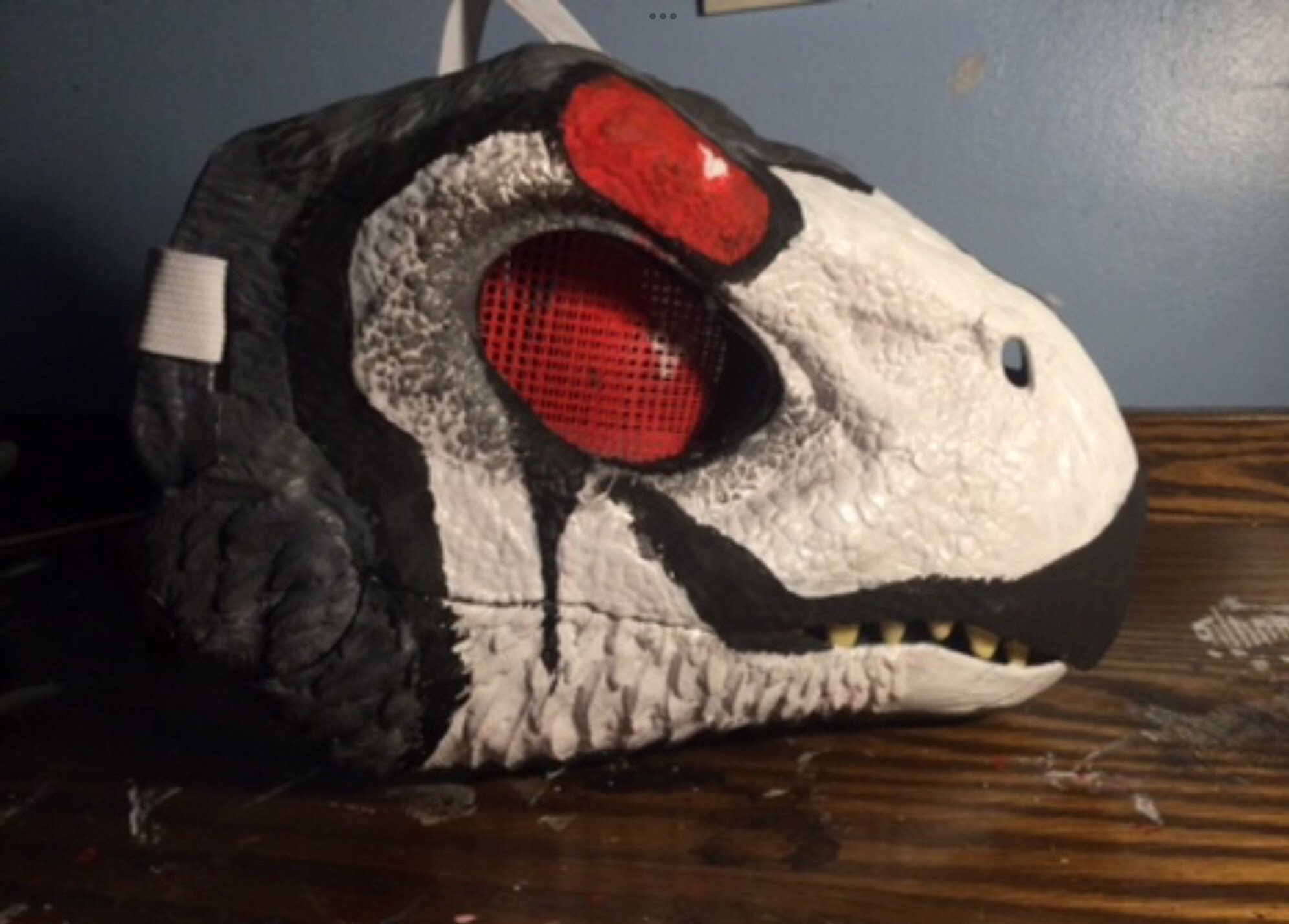 Custom Dino Mask Etsy