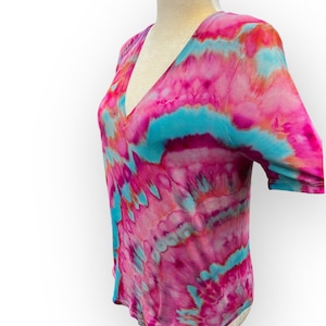 Turquoise Tatiana Tie-Dye UPF50+ Sun Shirt