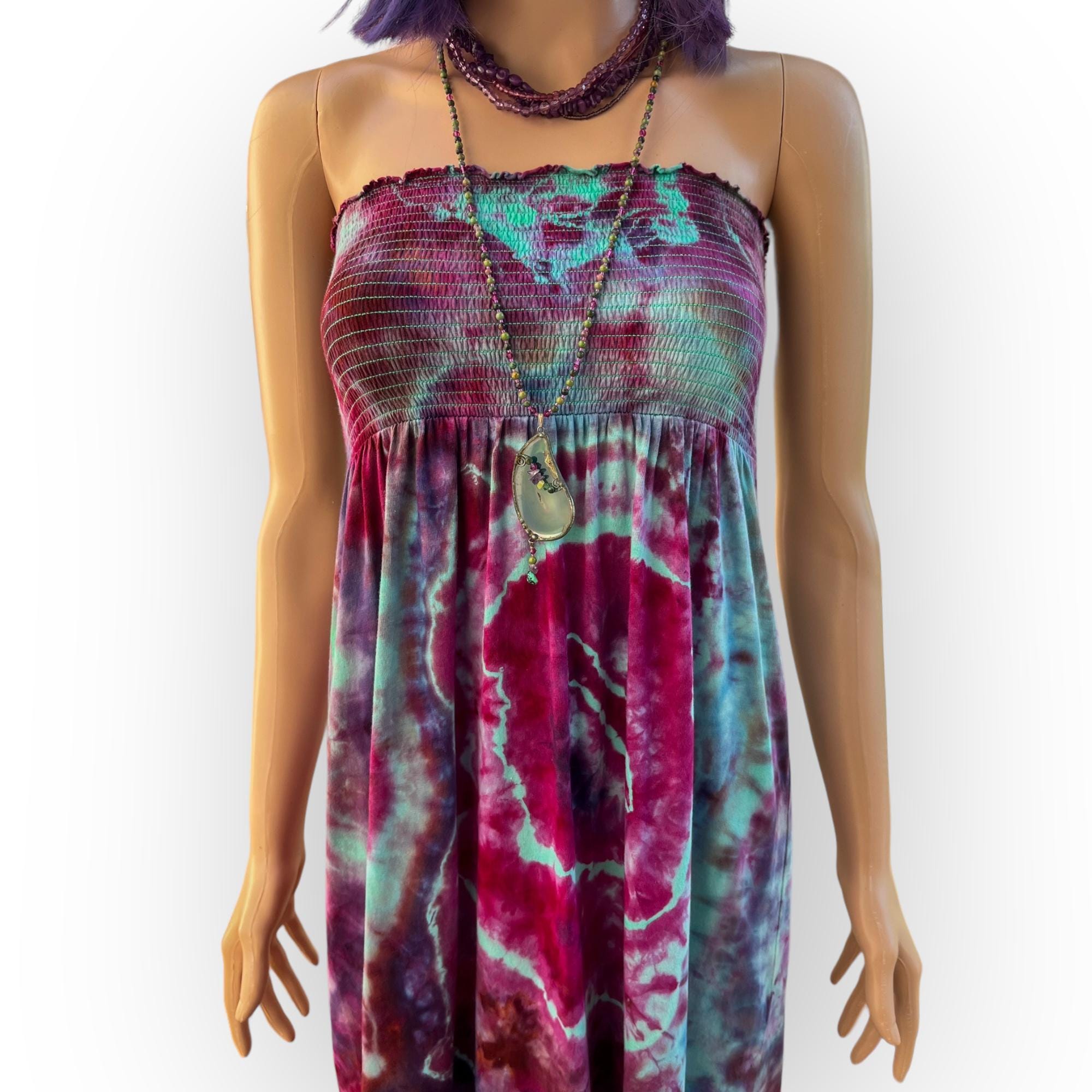 chinese dress ladies Hand-Dyed Convertible Tube Dress | Dress & Maxi Skirt