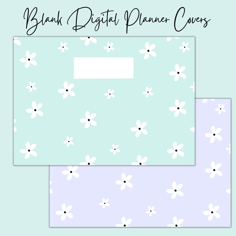 Digital Planner Covers Goodnotes Planner Cover Pastel Etsy