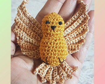 Crochet Bird Written PDF Pattern