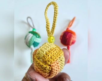 Boule en interlock au crochet