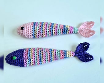 Crochet Fish Written PDF Pattern