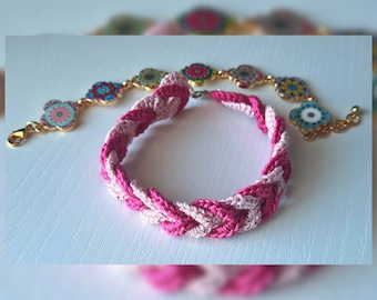 Crochet Bracelet Written PDF Pattern