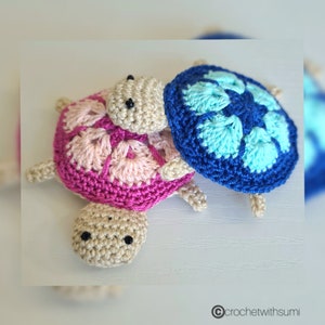 Crochet Turtle Written PDF Pattern