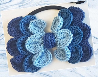 Crochet Hair Tie Written PDF Pattern