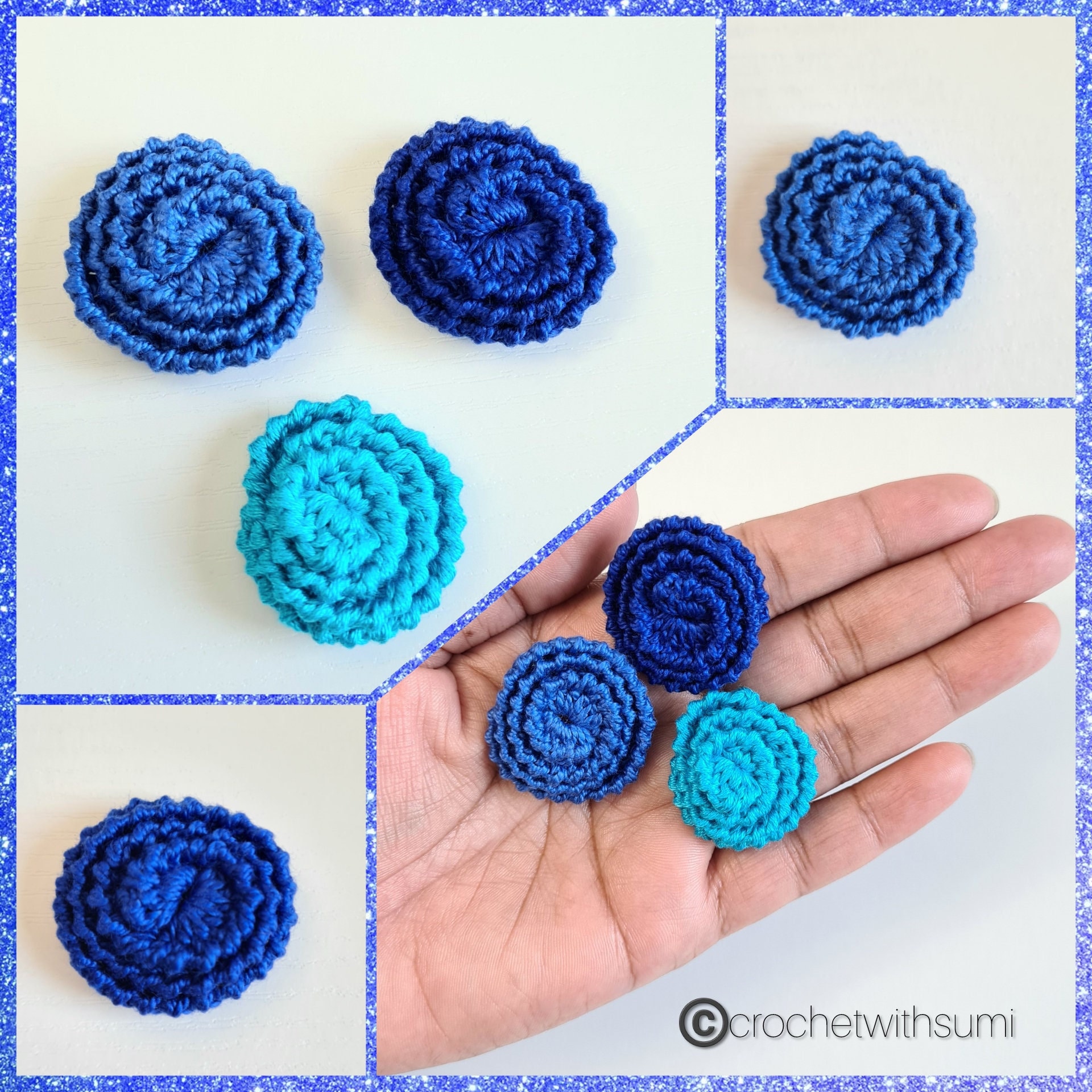 35 Spiral Crochet Patterns for Intricate, Giftable Makes 25 Crochet Spiral Button Written